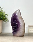 Amethyst Stone Flame Carving - FST0170