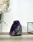 Amethyst Geode Cluster – Deep Purple Crystal - CBP1243