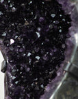 Insane AAA Natural Amethyst Geode Cave with Deep Purple Crystals - MWS0358