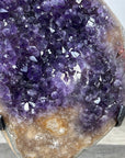 Huge Natural Amethyst & Jasper Statement Piece for Home Decor - MWS3322