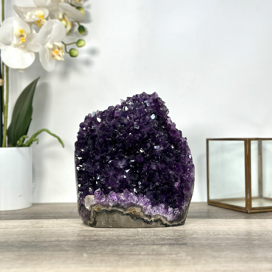 Natural Amethyst Crystal Cathedral - CBP1232