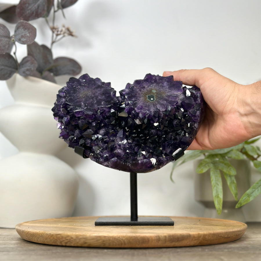 Unique Natural Uruguayan Amethyst Stalactite Formation - MWS3081