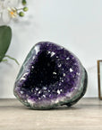 Deep Purple Amethyst Stone Geode from Uruguay - STGE0027