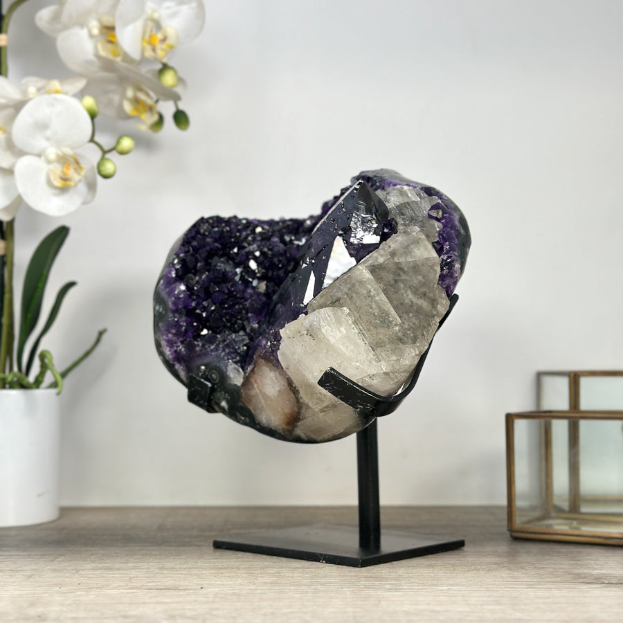 Unique Natural Amethyst Cluster with Huge Crystal Formation - MWS2376