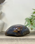 Amethyst & Blue Agate Stone Geode - STGE0076