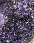 Huge 15 in Tall Amethyst & Agate Statement piece from Uruguay - MWS3407