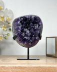 Natural Uruguayan Amethyst Cluster with Large & Shinny Crystals - MWS1893