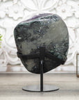 Top Grade Amethyst Crystal Cluster with Stunning Jaspes Shell - MWS0420