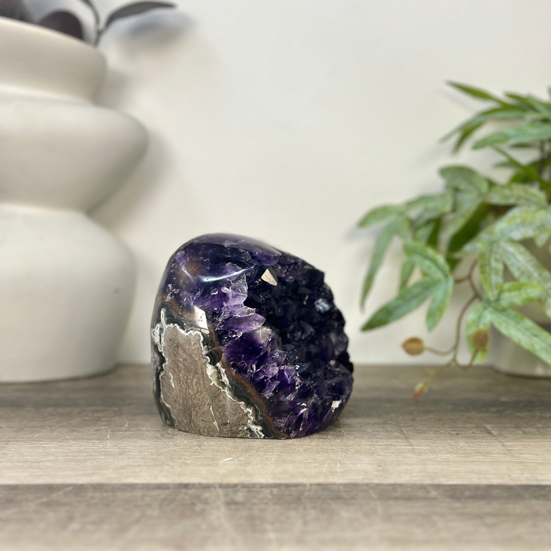 Natural Deep Purple Natural Amethyst Cathedral - CBP1415