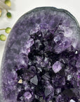 Stunning Natural Deep Purple Amethyst Cluster on Stand - MWS2984