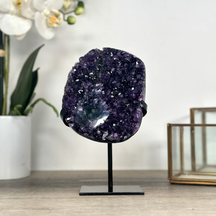 Deep purple Amethyst Crystal - MWS2201