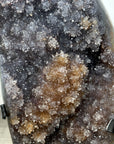 Natural Quartz & Citrine Cluster on Metal Stand - MWS2982