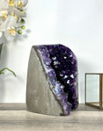 Amethyst Geode Crystal Cluster for Home or Office Display - CBP1237