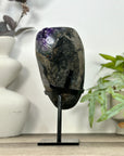 Deep Purple Natural Uruguayan Amethyst Geode - MWS3205