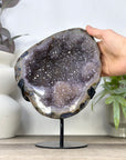 Natural Agate Geode with Beautiful Quartz interior - MWS3364