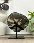 Natural Quartz Geode with Calcite Formation - MWS3286