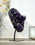 Deep Purple Amethyst Crystal Cluster for Home Decor Display - MWS2616