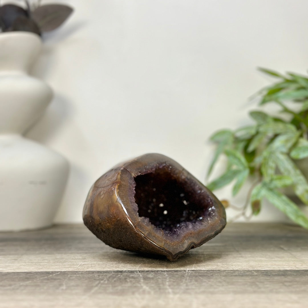 Natural Amethyst Stone Geode from Uruguay - STGE0077
