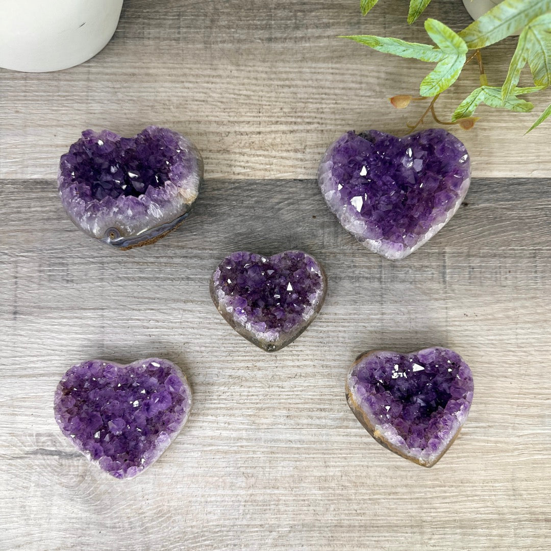 Mixed Minerals Hearts Set - MHLT0353