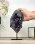 Natural Amethyts Cluster with Large Crystals - MWS2981