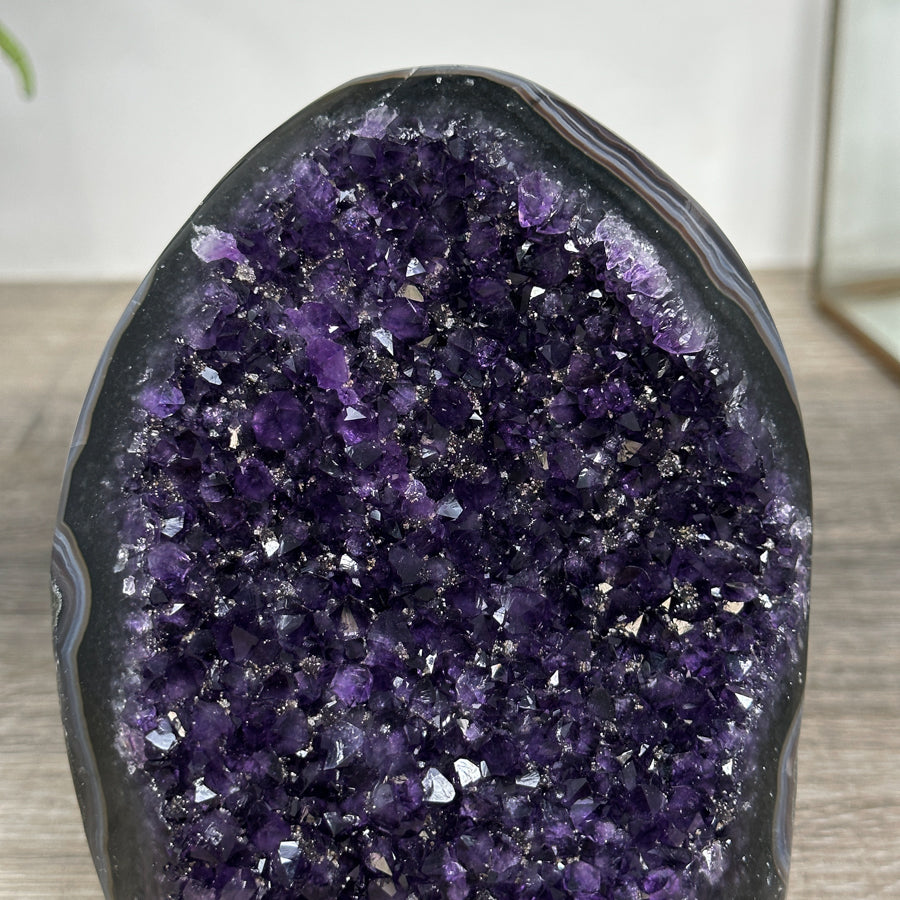 Amethyst Crysta Cathedral with Deep Purple Points - CBP1222