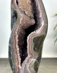 Uruguayan Blue Agate & Green Quartz Statement Piece for Home Decor - CBP1400