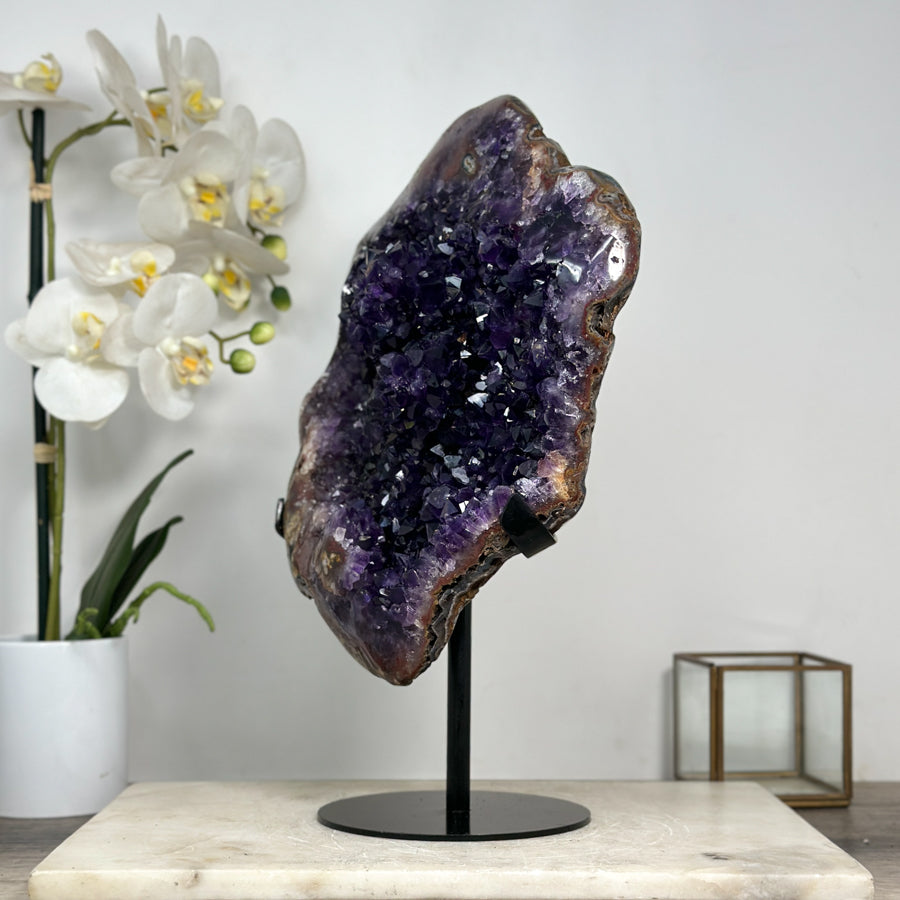 XXL Deep Purple Natural Amethyst from Uruguay - MWS0441