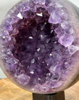 Large Amethyst & Agate Sphere Geode from Uruguay - SPH0164