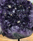 Deep Purple Natural Uruguayan Amethyst Cluster - Top Quality Specimen - MWS3059