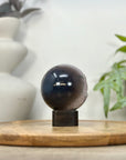 Quartz & Agate Sphere Geode with Crystal Formation - SPH0207
