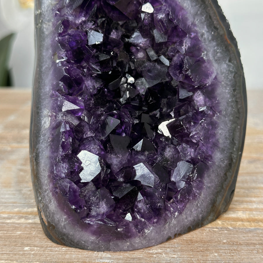 Amethyst Geode with Deep Purple Crystals - CBP1149