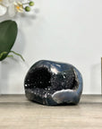 Quarts Druzy & Agate Polished Stone Geode - STGE0019