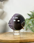 Natural Uruguayan Amethyst Druzy Sphere Geode - SPH0236