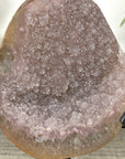 Natural Pink Sugar Amethyst Crystal Specimen - MWS3378