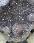 Natural Agate Geode with Beautiful Quartz interior - MWS3364