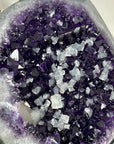 XXL Natural Uruguayan Amethyst Geode with Calcite Formations - MWS3079