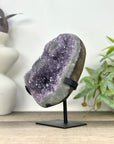 Natural Amethyst Crystal with Stalactite Eyes Formations - MWS3294