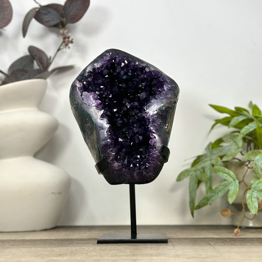 Natural A grade Amethyst Geode from Uruguay - MWS3182