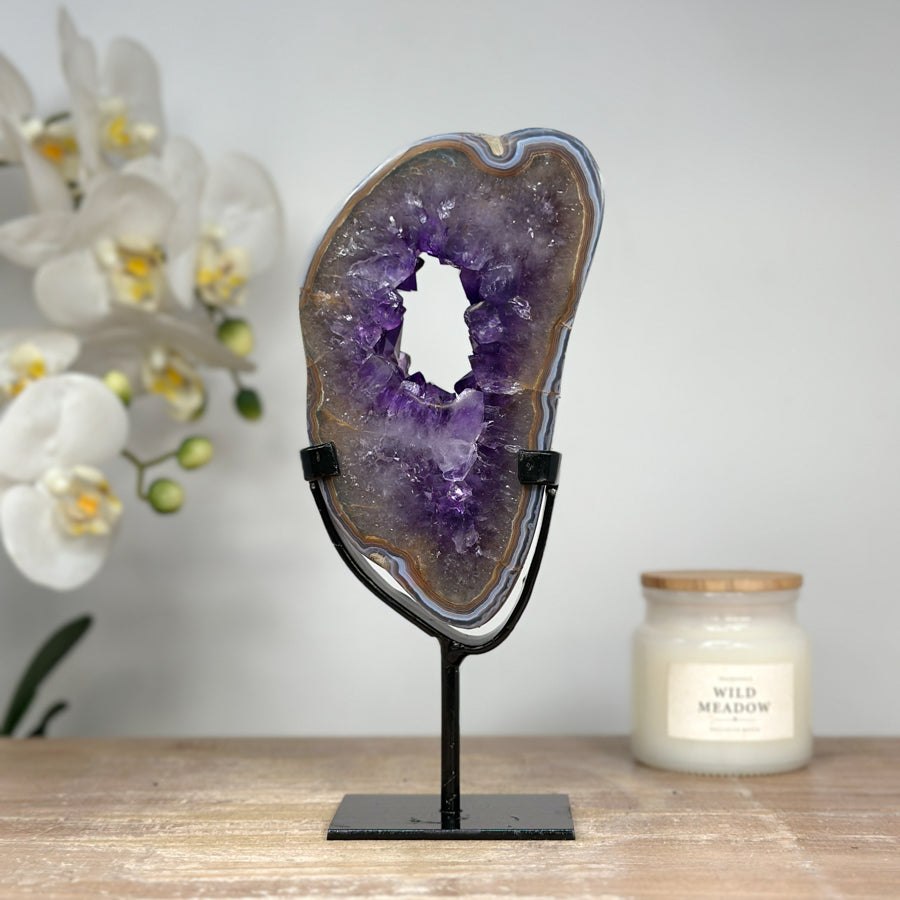 Deep Purple Natural Amethyst Portal - MWS1681