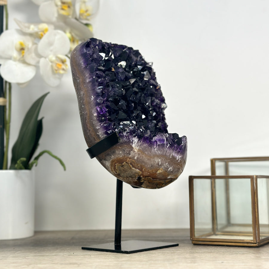 Large AAA Natural Amethyst Crystal Formation - MWS2207