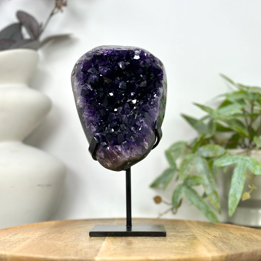 Top Grade uruguayan Amethyst Crystal on Stand - MWS3255