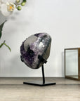 Natural Amethyst Cluster with Calcite Crystal - MWS2847