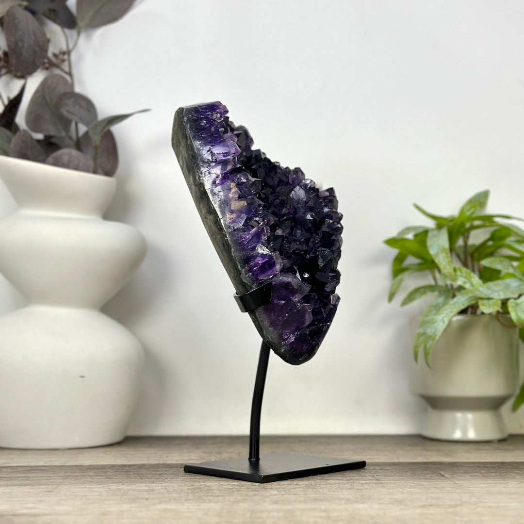 A+ Grade Natural Uruguayan Amethyst Crystal - MWS3386