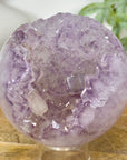 Amethyst Sphere Geode with Crystal Formation - SPH0180