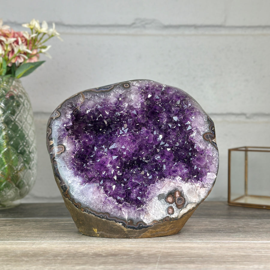 XXL Natural Uruguayan Amethyst Geode - CBP1252