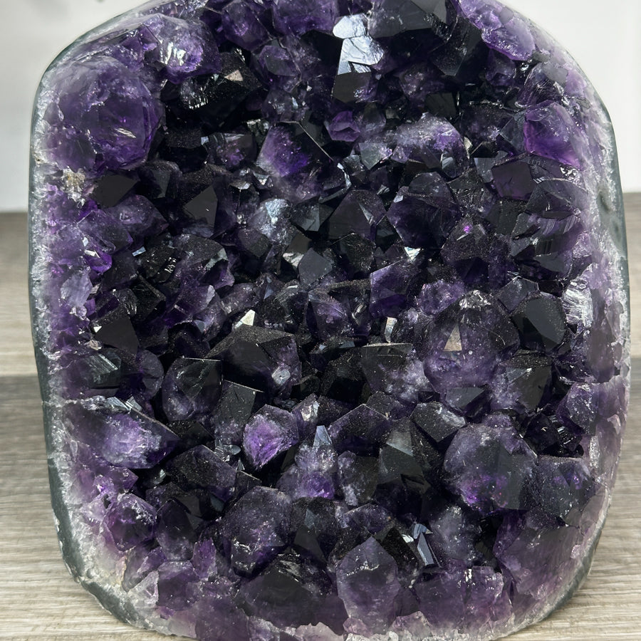 Natural Amethyst Cathedral with Deep Purple Crystals - CBP1259