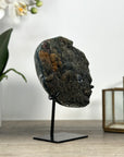 Natural Sugar Quartz Druzy & Agate Crystal Cluster - MWS2250