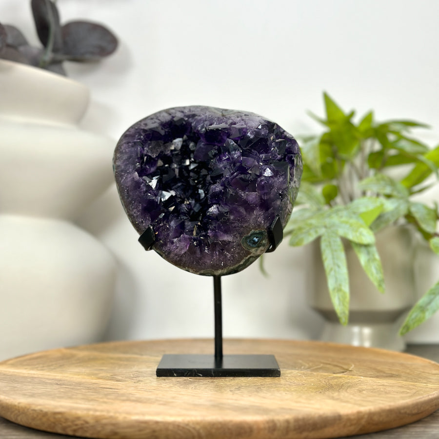 Deep Purple Natural Uruguayan Amethyst Cluster - MWS3044