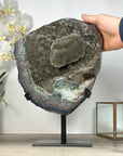 Collection Grade Natural Green Quartz Druzy Specimen - MWS2538