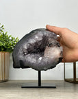 Natural amethyst Geode with Calcite Formation - MWS2424